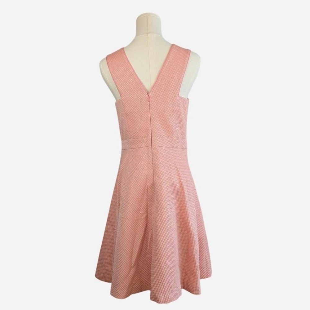 Shoshanna Junelle Blush Fit and Flare Cocktail Mini Dress Size 4 - Picture 4 of 10